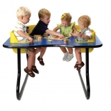 Four Seat Space Saver Toddler Table